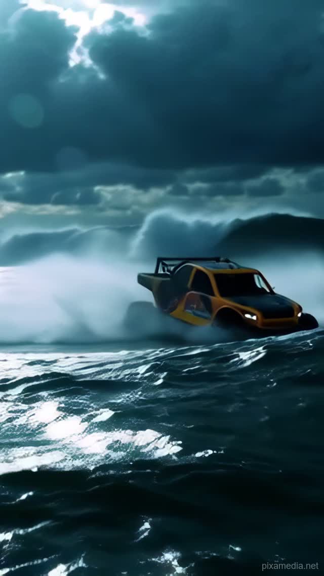 Ocean's Fury: Truck's Trial - Extreme Sports AI stock
